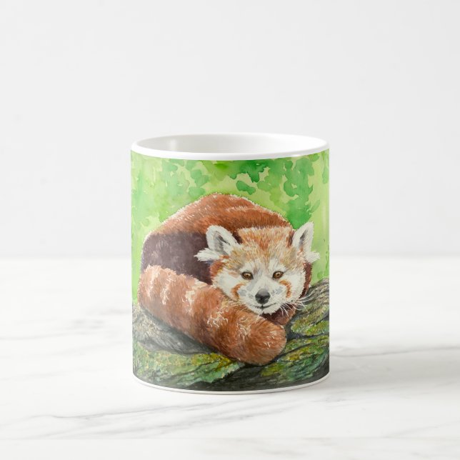 Roter Panda Kaffeetasse (Mittel)