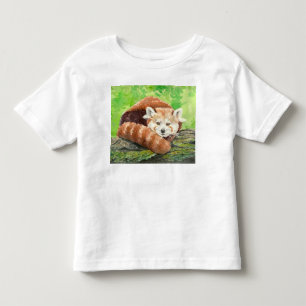 Roter Panda Kleinkind T-shirt