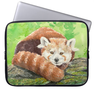 Roter Panda Laptopschutzhülle