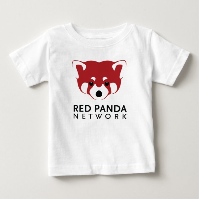 Roter Panda-Logo-T-Shirt Baby T-shirt (Vorderseite)