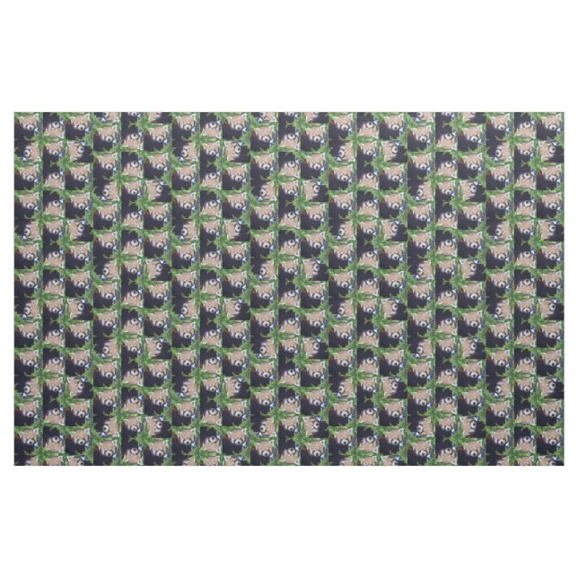Roter Panda-Muster Stoff (Fat Quarter (45,7 x 55,9 cm))