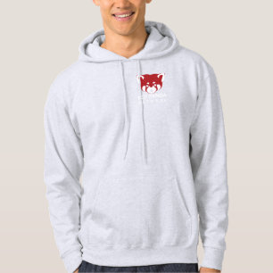 Roter Panda-Netz-ZipHoodie - Dunkelheit Hoodie