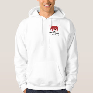 Roter Panda-Netz-ZipHoodie - Licht Hoodie