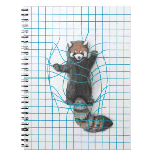 Roter Panda Notizblock