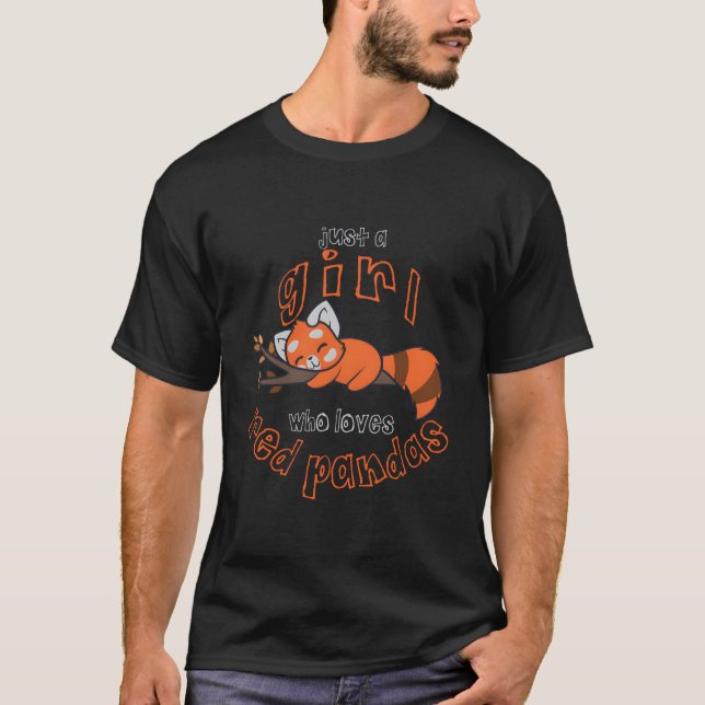 Roter Panda Roter Panda Roter Panda T-Shirt (Vorderseite)
