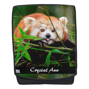 Roter Panda Rucksack
