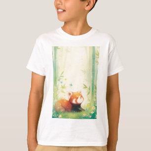 Roter Panda-Schutzgebiet T-Shirt