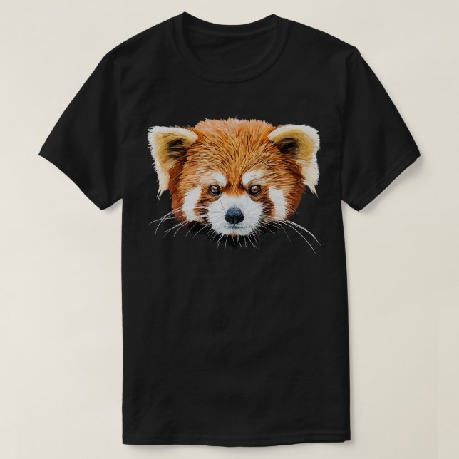 Roter Panda T-Shirt (Design vorne)
