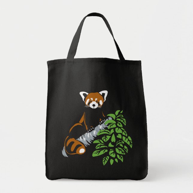 Roter Panda-Taschen-Tasche Tragetasche (Vorne)