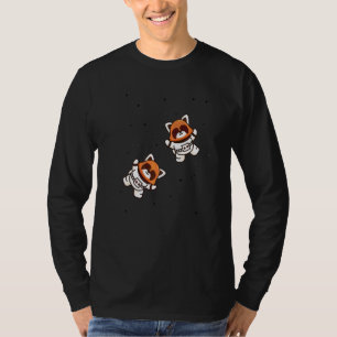Roter Panda Weltraum Astronaut  Rote Pandas  Grafi T-Shirt