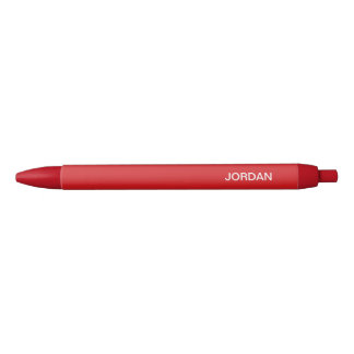 Roter Pen Monogramm Kugelschreiber