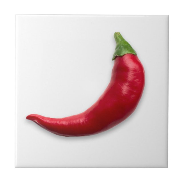 Roter Pfeffer Fliese (Vorderseite)