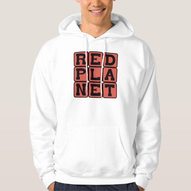 Roter Planet, Mars Hoodie (Vorderseite)