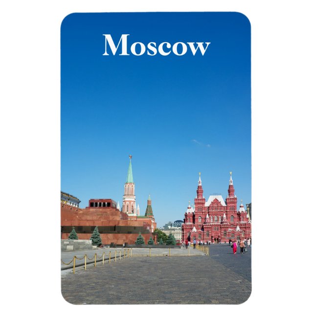 Roter Platz. Moskau Magnet (Vertikal)