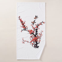 Roter Plum Blossom