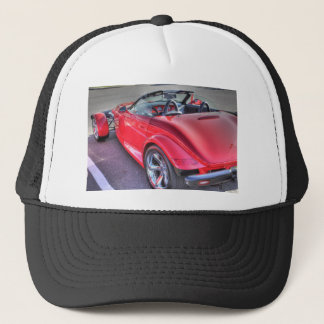 Roter Plymouthprowler-coole Auto-Autos Retro Truckerkappe