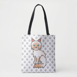 Roter Point Tabby Birman / Ragdoll Süße Katze & Pf Tasche