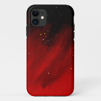 Roter Raumnebel Case-Mate iPhone Hülle