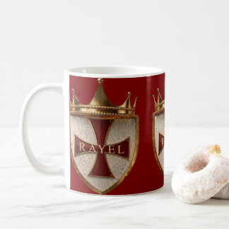 Roter RayEl-Wappentasse Kaffeetasse
