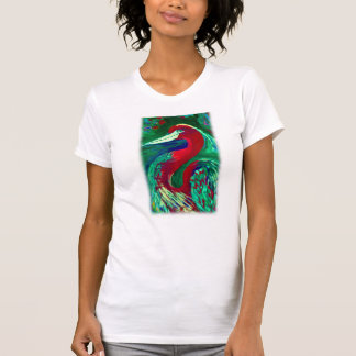 Roter Reiher T-Shirt