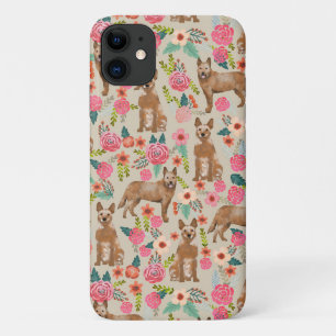 Roter Rind-Hund-Blüte Case-Mate iPhone Hülle