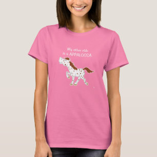 Roter Roan gepunkteter Appaloosa T-Shirt