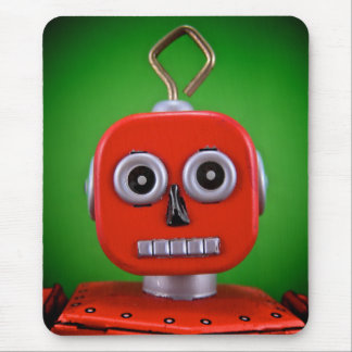 Roter Roboter Mousepad