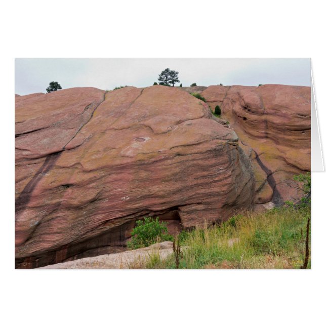 Roter Sandstein Monolith (Vorderseite (Horizontal))