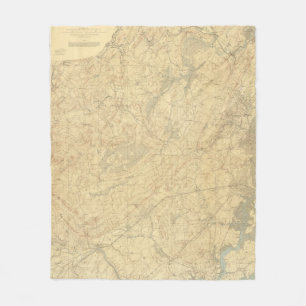Roter Sandstein, New-Jersey 2 Fleecedecke