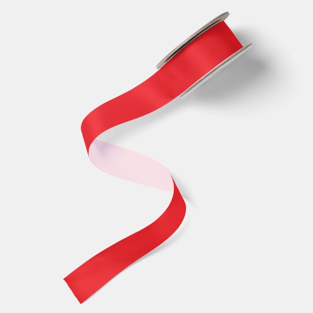roter Satin  Satinband (Rückseite)