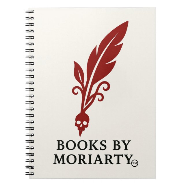 Roter Schädel Notizblock (Vorderseite)