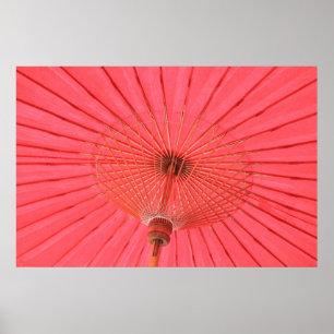 Roter Schirm Poster