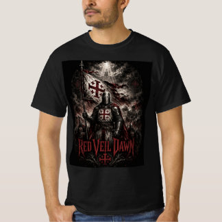 ROTER SCHLEIER DAWN - Kreuzritter T-Shirt