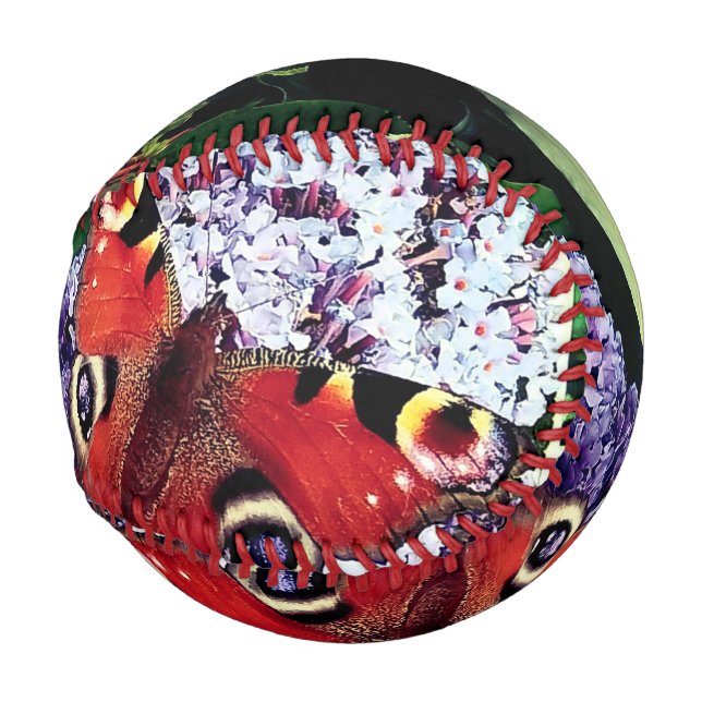 Roter Schmetterling Baseball (Vorne Rechts)