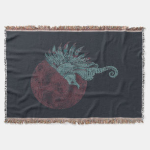 Roter Seepferd Decke