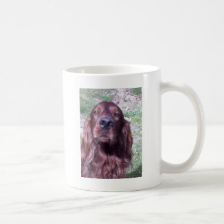 Roter Setzer Kaffeetasse