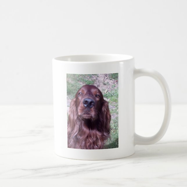 Roter Setzer Kaffeetasse (Rechts)