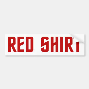 Roter Shirt-Autoaufkleber Autoaufkleber
