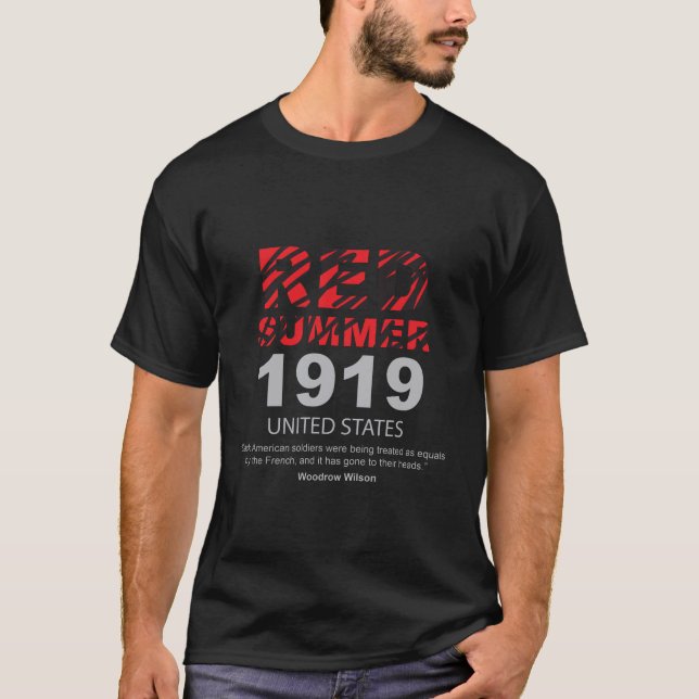 Roter Sommer 1919 T-Shirt (Vorderseite)