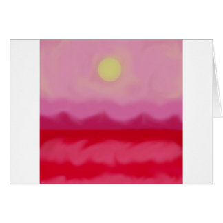 Roter Sonnenuntergang
