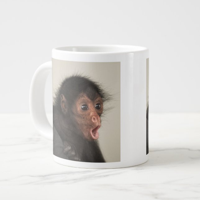 Roter Spinne Ateles paniscus) Jumbo-Tasse (Vorderseite Links)