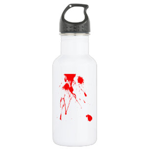 Roter Spritzer Trinkflasche