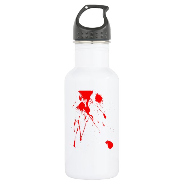 Roter Spritzer Trinkflasche (Vorderseite)