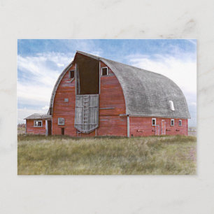 Roter Stall Postkarte