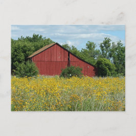 Roter Stall Postkarte