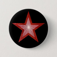 Roter Star-Button schwarz