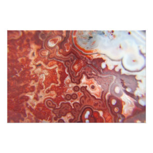 Roter Stein Fotodruck