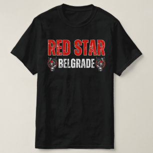 Roter Stern Belgrad Fan  T-Shirt