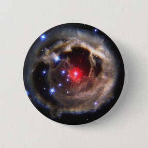 Roter Stern Button