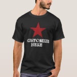 ROTER STERN - FERTIGEN SIE BESONDERS AN T-Shirt<br><div class="desc">COM
COM</div>